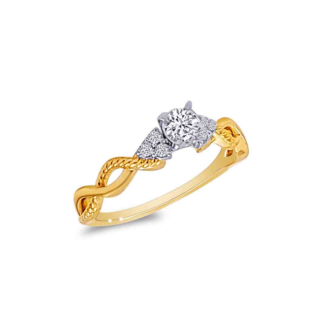 Round Brilliant Cut Diamond Engagement Ring LR11664A